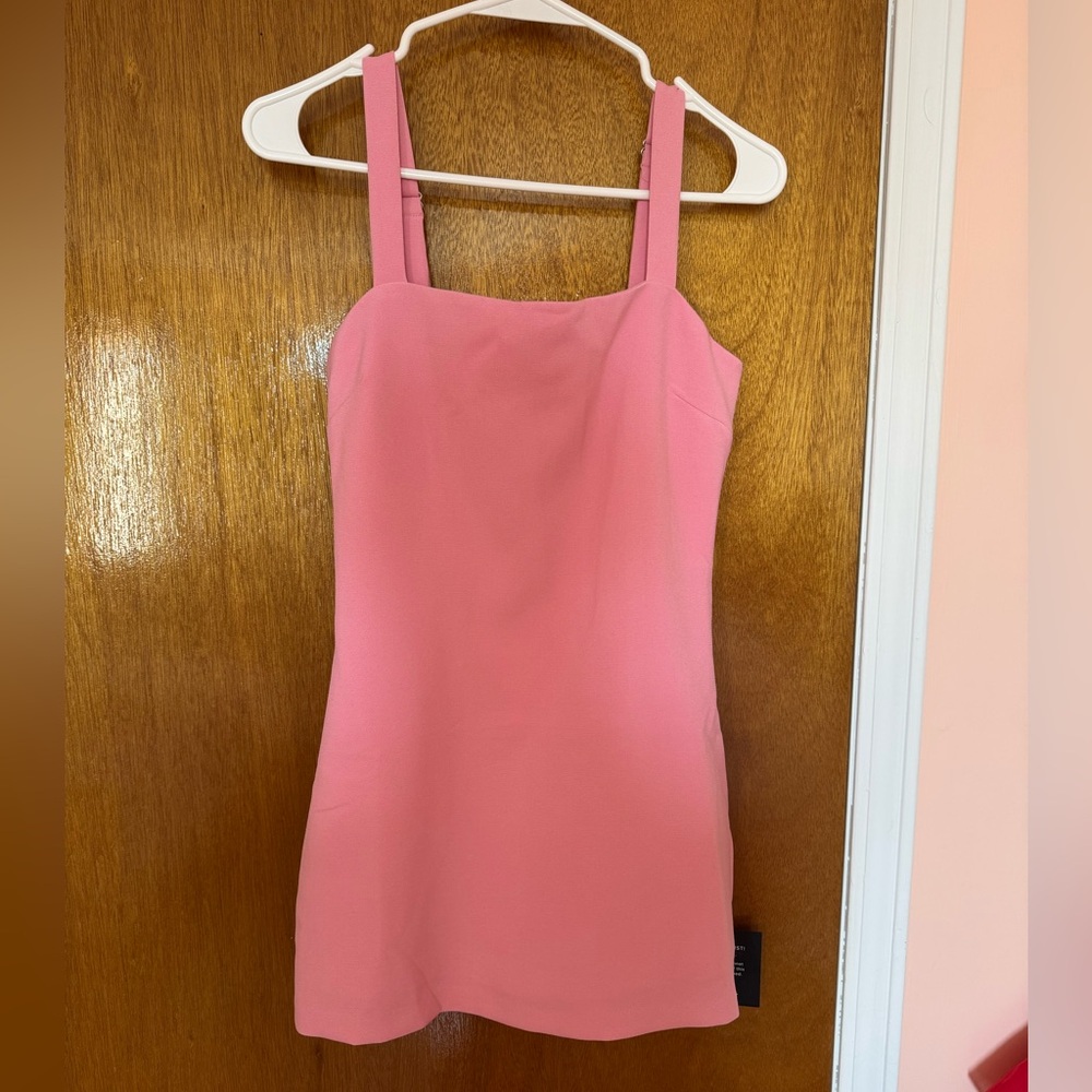 Lulus Vibrant Pink Romper (XS)